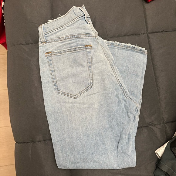 Abercrombie The Ankle Straight Jean - Picture 4 of 5